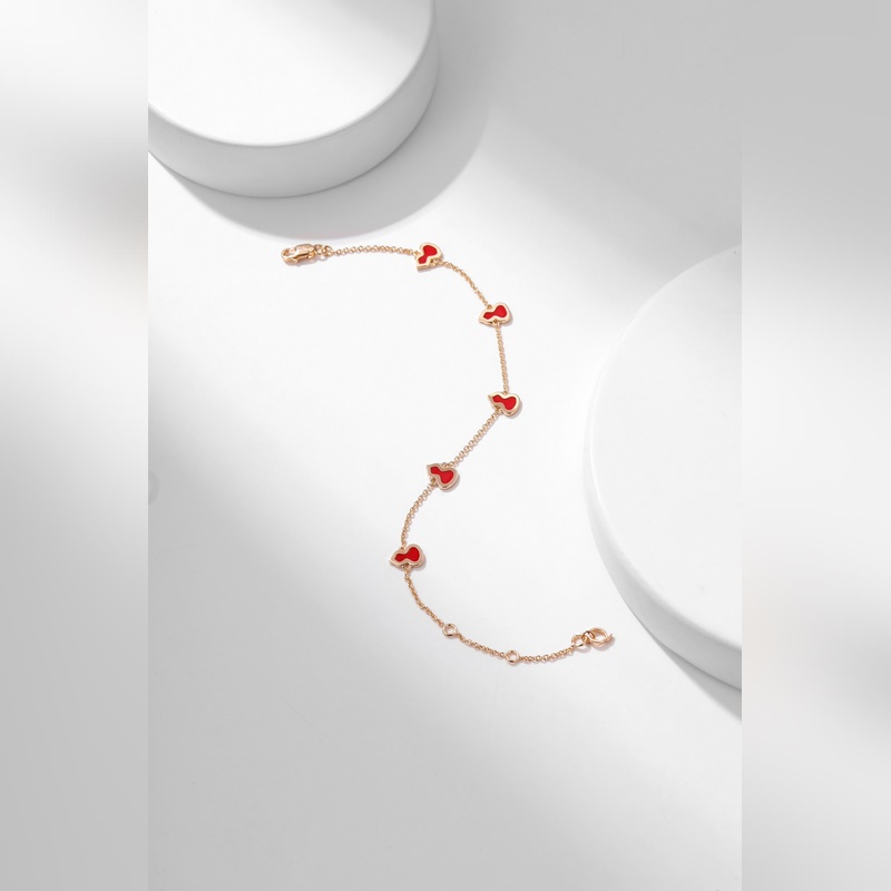 [原單對版] (配全套包裝) 麒麟小葫蘆手鍊，色澤和專櫃拍出來必須一模一樣的，非