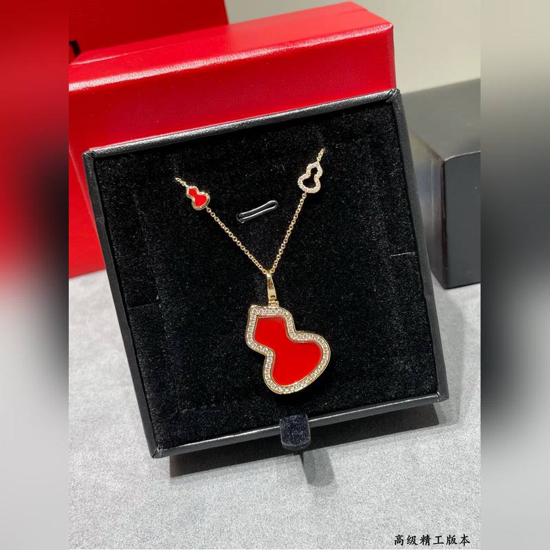 qeelin麒麟新款8葫蘆間鑽項鍊 超Q款 簡約的線條刻畫Wulu優美的形態 非