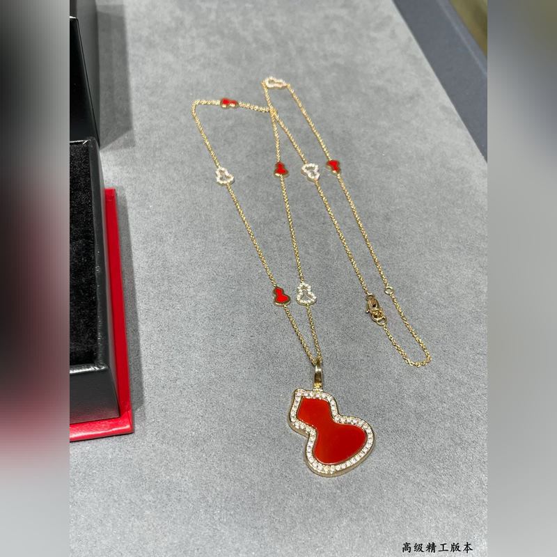 qeelin麒麟新款8葫蘆間鑽項鍊 超Q款 簡約的線條刻畫Wulu優美的形態 非