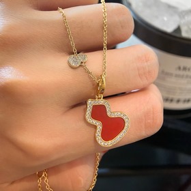 麒麟 Qeelin的WULU系列 大小號 葫蘆 項鍊特別貼合中國元素 延續傳統文