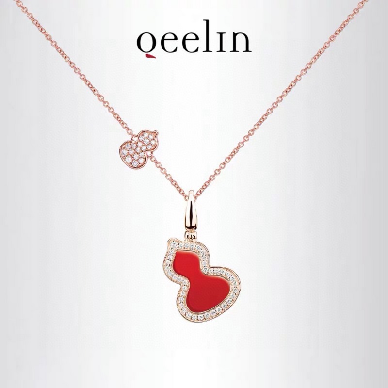 麒麟 Qeelin的WULU系列 大小號 葫蘆 項鍊特別貼合中國元素 延續傳統文