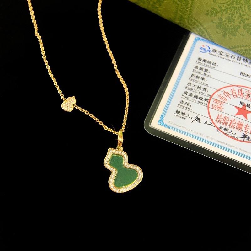 麒麟 Qeelin的WULU系列 大小號 葫蘆 項鍊特別貼合中國元素 延續傳統文