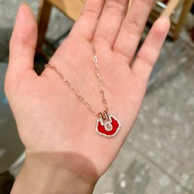 [原單對版] (配全套包裝) 麒麟mini如意項鍊 時尚與傳統相結合的一款 不會