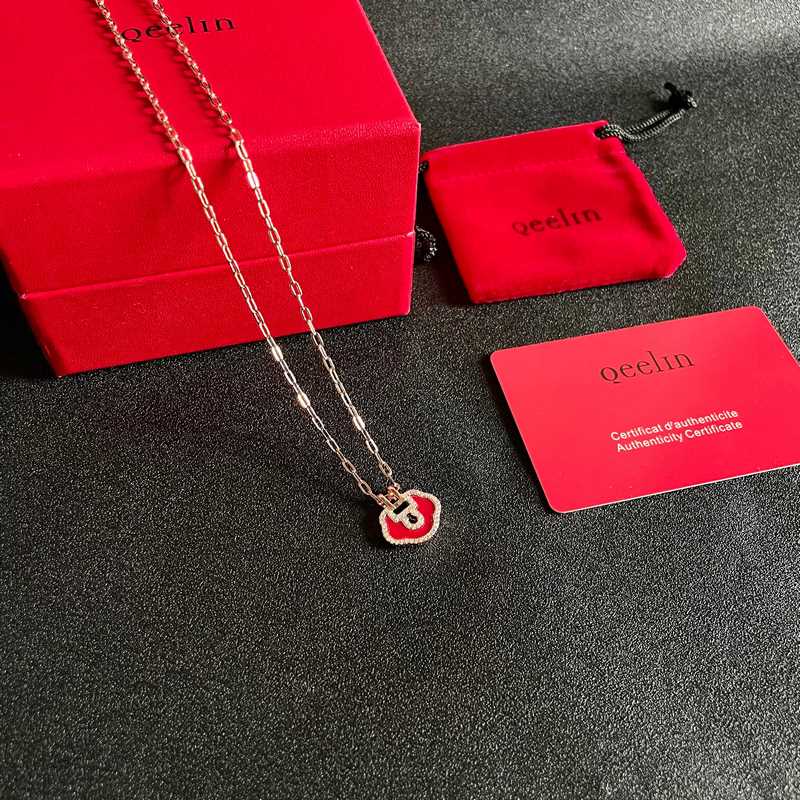 [原單對版] (配全套包裝) 麒麟mini如意項鍊 時尚與傳統相結合的一款 不會