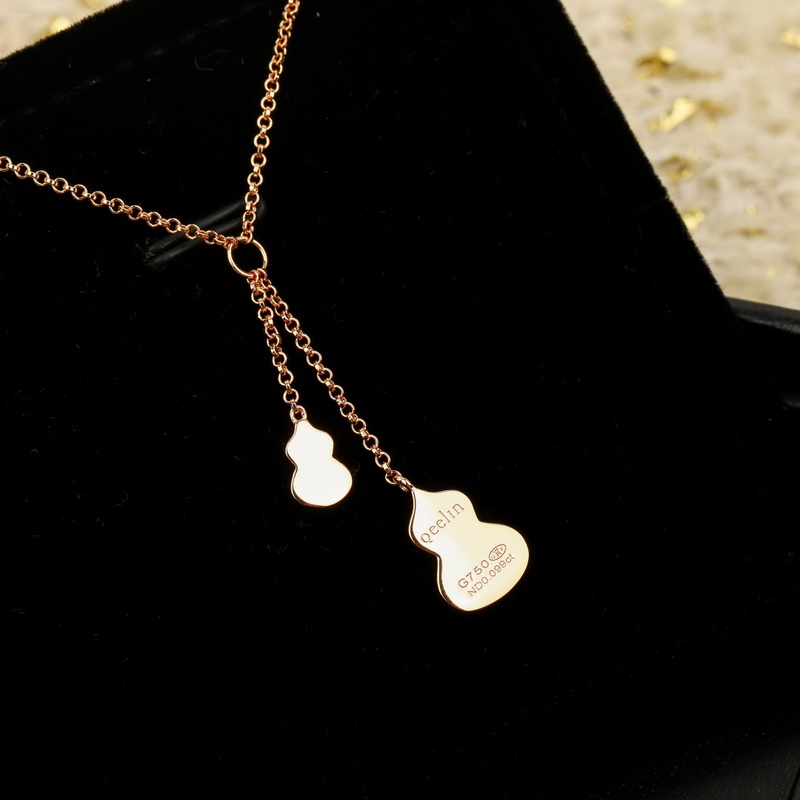 [原單對版] (配全套包裝) Qeeli@麒麟葫蘆珠寶采用 中國元素與現代設計融