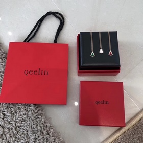 [原單對版] (配全套包裝) Qeelin 麒麟珠寶 綠葫蘆 白葫蘆 紅葫蘆 項