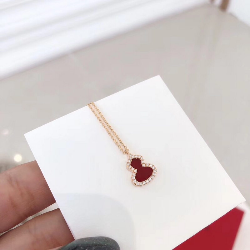 [原單對版] (配全套包裝) Qeelin 麒麟珠寶 綠葫蘆 白葫蘆 紅葫蘆 項