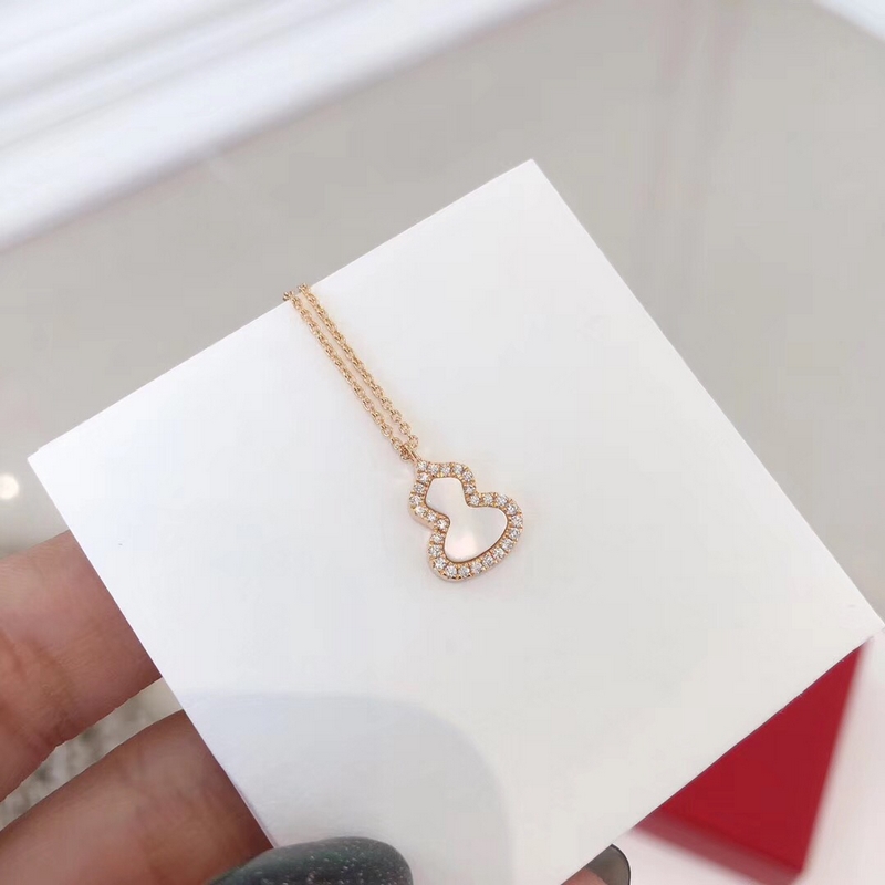 [原單對版] (配全套包裝) Qeelin 麒麟珠寶 綠葫蘆 白葫蘆 紅葫蘆 項