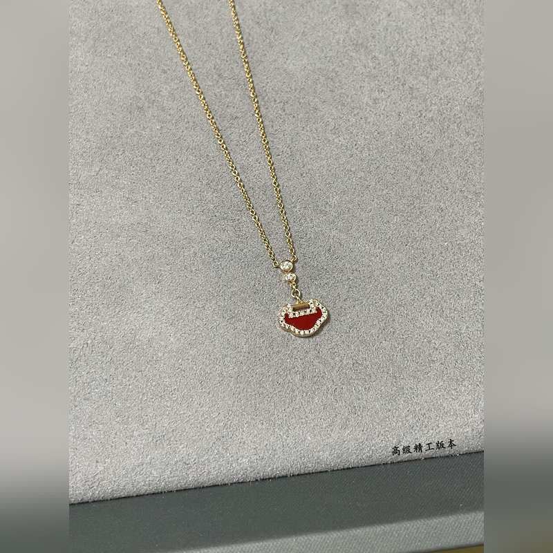 [原單對版] (配全套包裝) 麒麟mini如意項鍊 時尚與傳統相結合的一款 不會