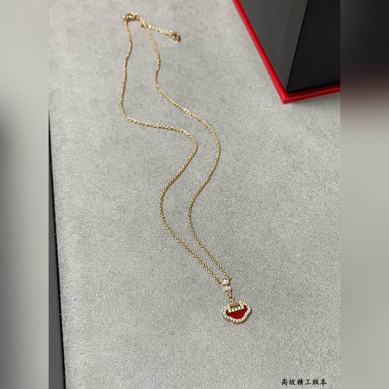 [原單對版] (配全套包裝) 麒麟mini如意項鍊 時尚與傳統相結合的一款 不會