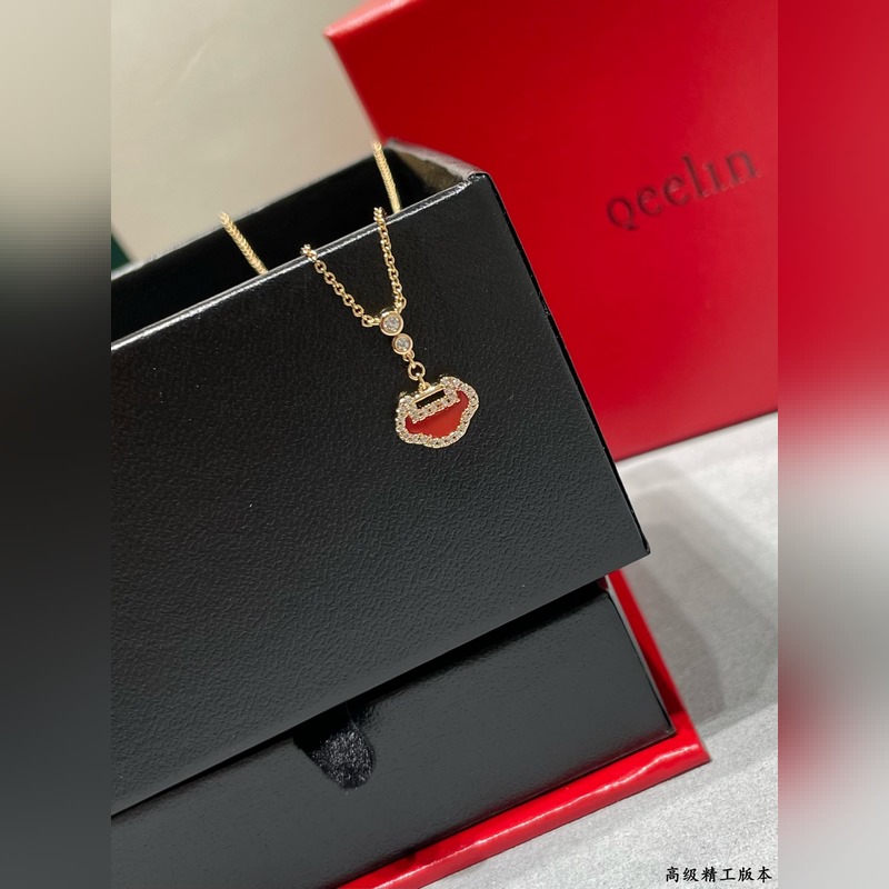 [原單對版] (配全套包裝) 麒麟mini如意項鍊 時尚與傳統相結合的一款 不會