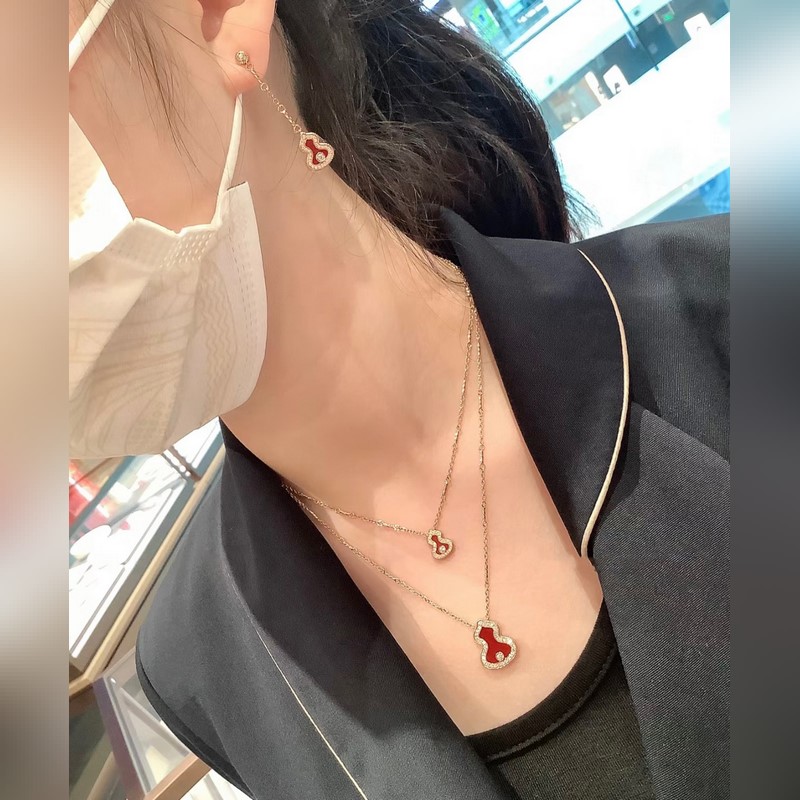 [新品上架]葫蘆單鑽項鍊 Qeeli@麒麟葫蘆珠寶采用 中國元素與現代設計融合