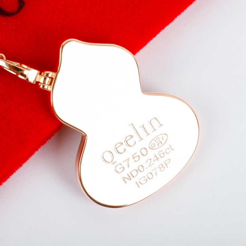 Qeeli@麒麟葫蘆珠寶采用 中國元素與現代設計融合，紅色的瑪瑙配合Wulu的形