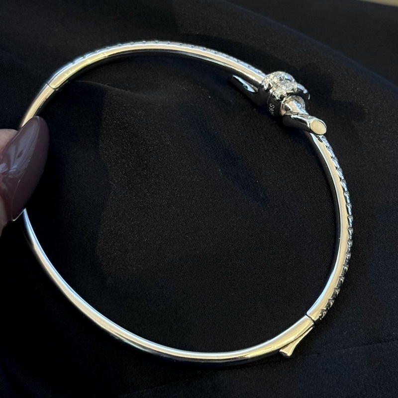 [原單對(duì)版] (配全套包裝) Tiffany 蒂芬妮 新款 緣系列 滿鑽 打結(jié)