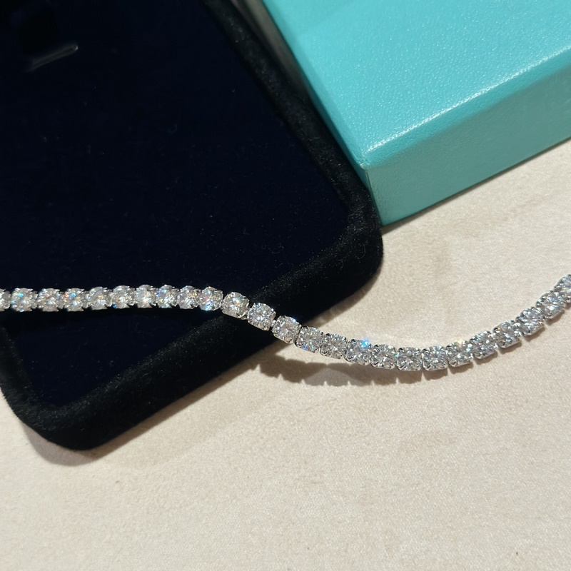 [原單對版] (配全套包裝) Tiffany 蒂芬妮 50分鑽 排鑽手鍊 爆