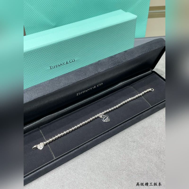 [原單對版] (配全套包裝) 蒂芙尼珠心手鍊 精工版回貨 一直不夠賣 Tiff