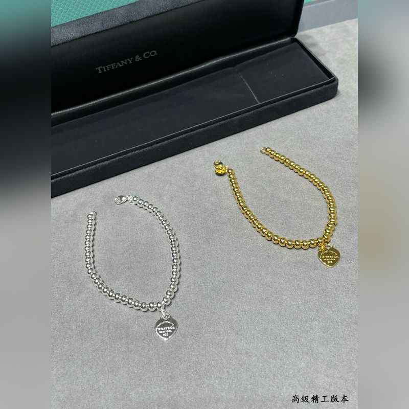 [原單對版] (配全套包裝) 蒂芙尼珠心手鍊 精工版回貨 一直不夠賣 Tiff