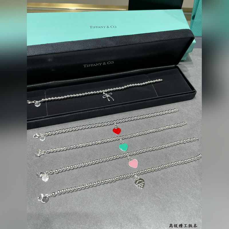 [原單對版] (配全套包裝) 蒂芙尼珠心手鍊 精工版回貨 一直不夠賣 Tiff