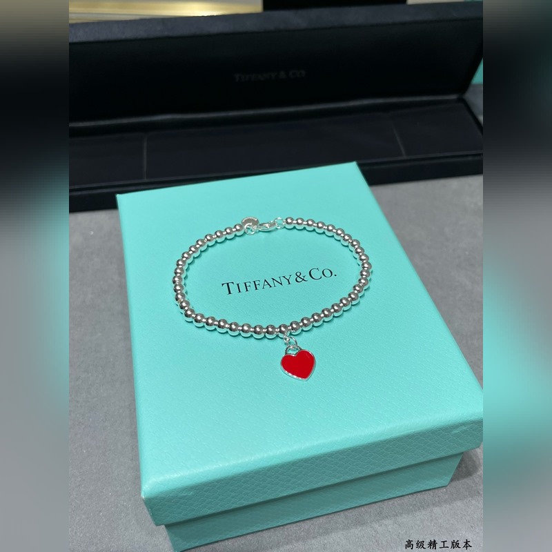 [原單對版] (配全套包裝) 蒂芙尼珠心手鍊 精工版回貨 一直不夠賣 Tiff