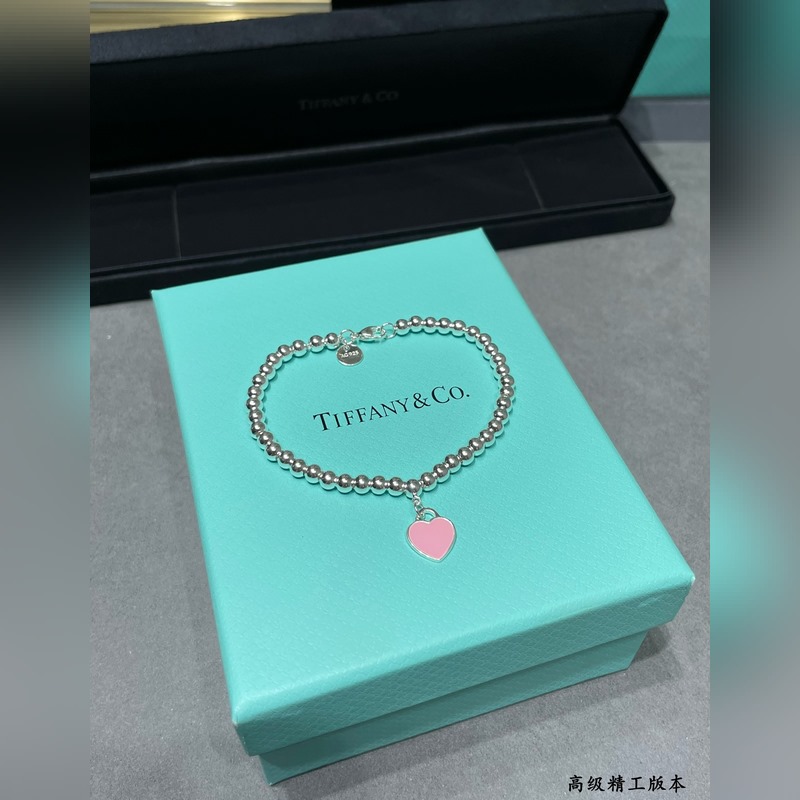 [原單對版] (配全套包裝) 蒂芙尼珠心手鍊 精工版回貨 一直不夠賣 Tiff