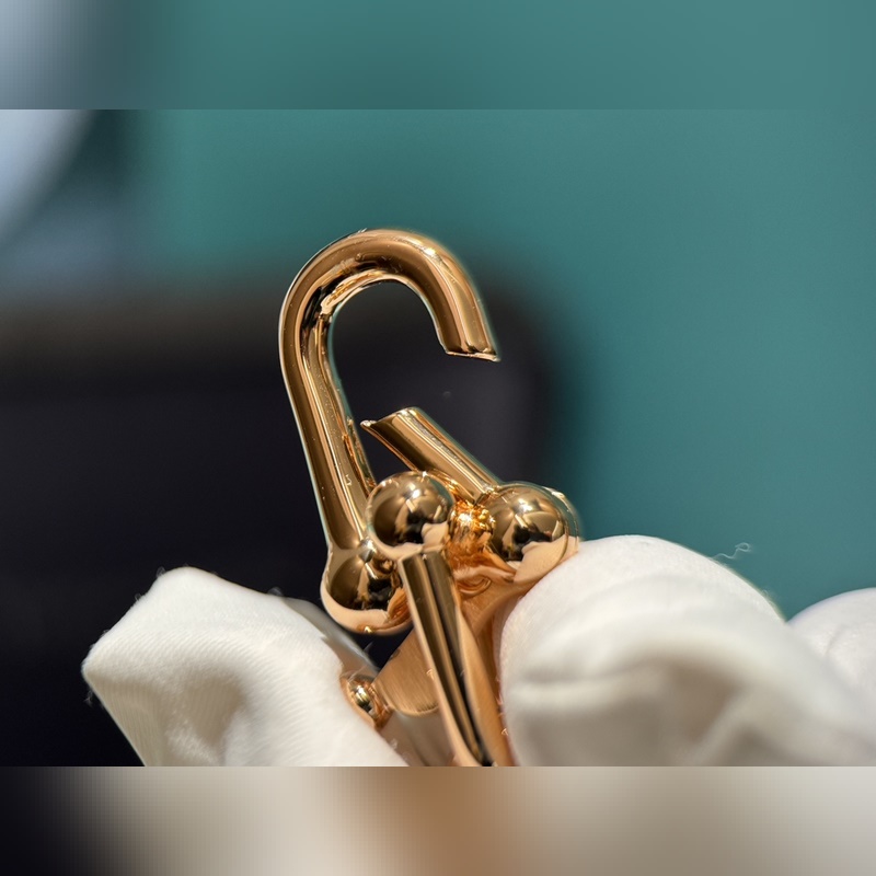 [原單對版] (配全套包裝) Tiffany 蒂芬妮#鍊環光金豪華手鍊 Tif