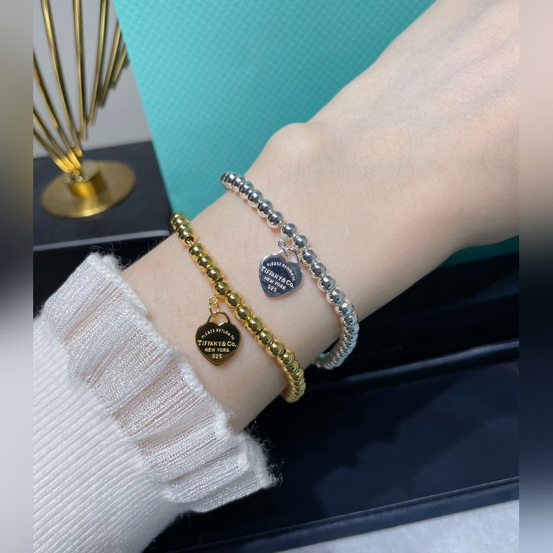 [原單對版] (配全套包裝) 蒂芙尼珠心手鍊 精工版回貨 一直不夠賣 Tiff