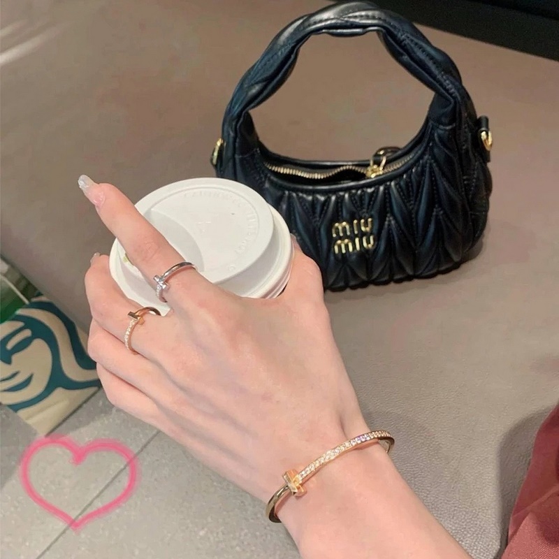 [原單對版] (配全套包裝) Tiffany 蒂芬妮經典半鑽手鐲 專櫃版 現貨