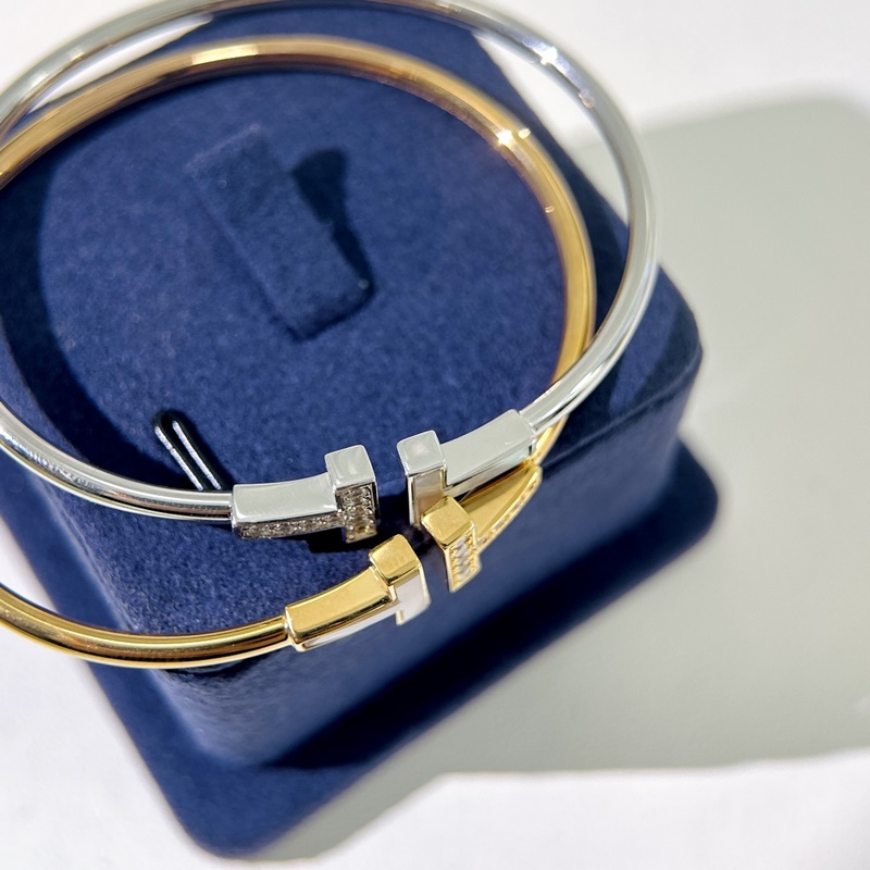 [原單對版] (配全套包裝) Tiffany 蒂芬妮 CNC版本 寬版大號 半