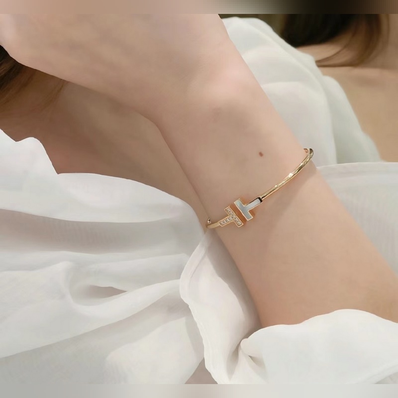 [原單對版] (配全套包裝) Tiffany 蒂芬妮 CNC版本 寬版大號 半