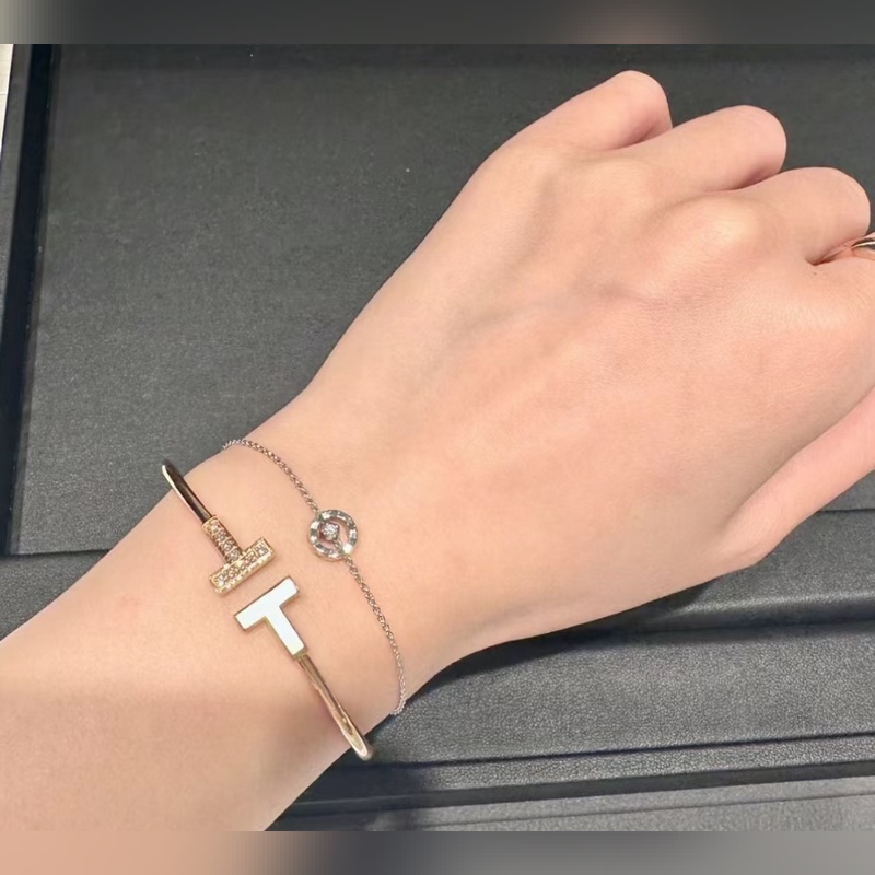 [原單對版] (配全套包裝) Tiffany 蒂芬妮 CNC版本 寬版大號 半