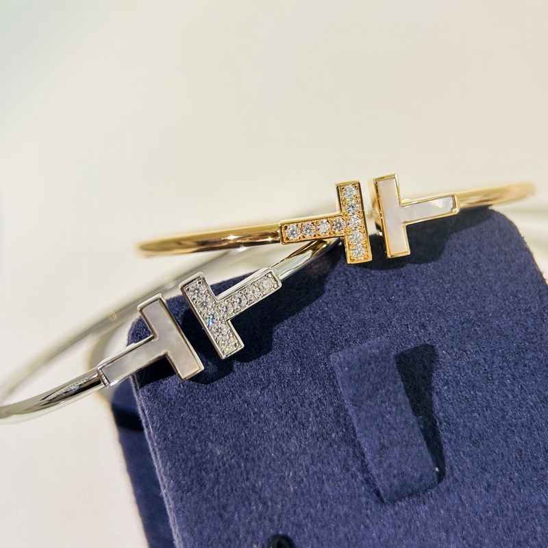 [原單對版] (配全套包裝) Tiffany 蒂芬妮 CNC版本 寬版大號 半