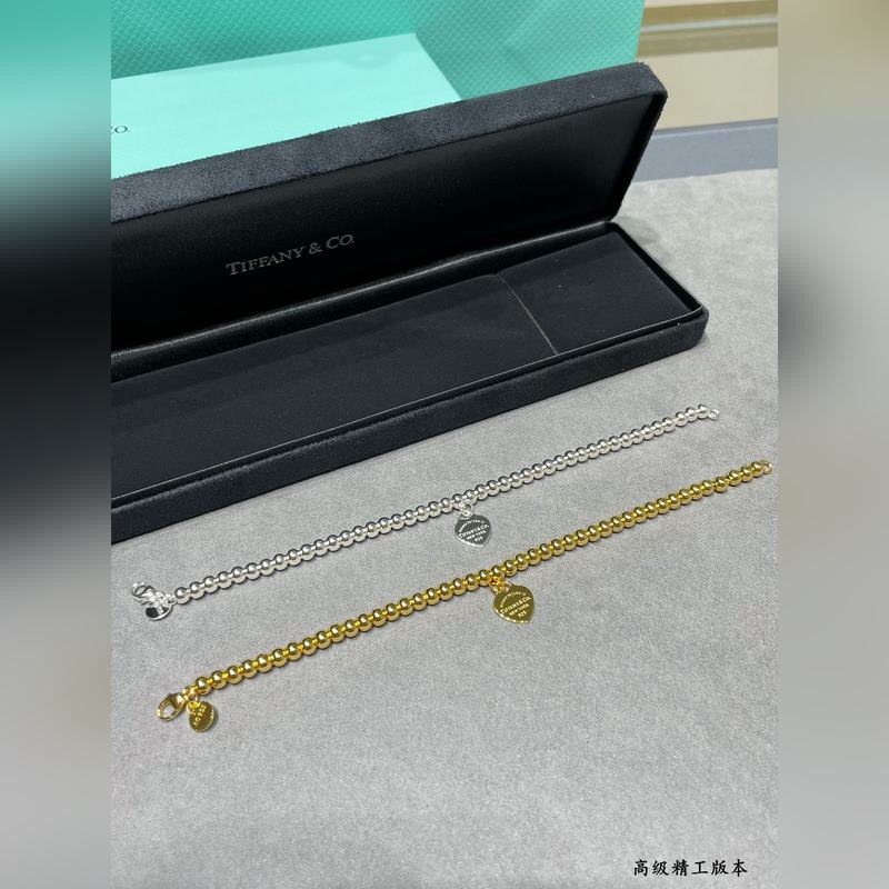 蒂芙尼珠心手鍊 精工版回貨 一直不夠賣 Tiffany 蒂芬妮的珠心牌手鍊 很