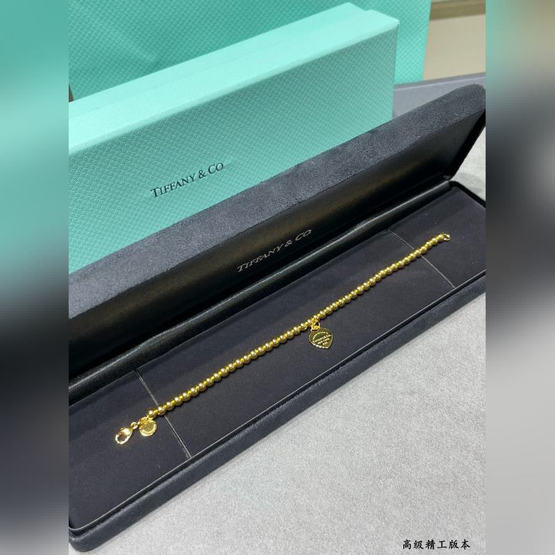 蒂芙尼珠心手鍊 精工版回貨 一直不夠賣 Tiffany 蒂芬妮的珠心牌手鍊 很
