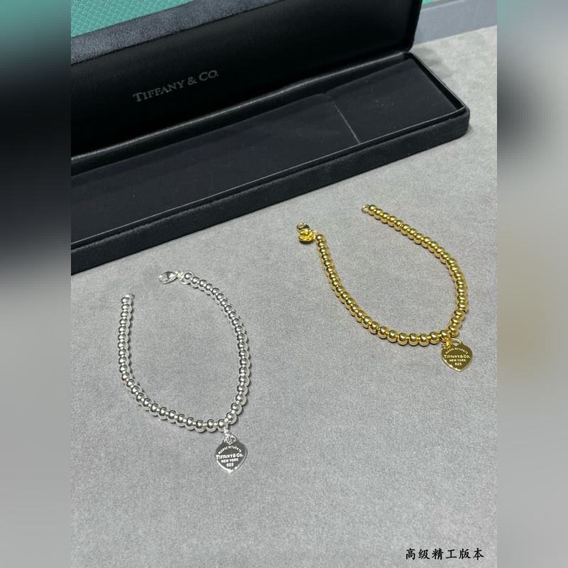 蒂芙尼珠心手鍊 精工版回貨 一直不夠賣 Tiffany 蒂芬妮的珠心牌手鍊 很