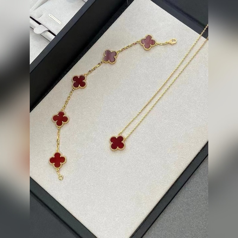 [原單對(duì)版]項(xiàng)鍊+手鍊 梵克雅寶 Van Cleef & Arpels七夕禮物首