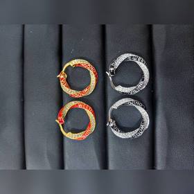 西太後薇薇安耳環ROZALIA滿鑽耳釘土星耳圈