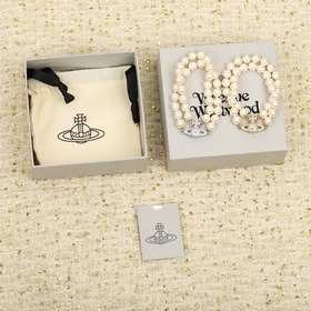 [原單對版] (配全套包裝) [西太後滿鑽土星雙層珍珠手鍊]2 色 寶寶，什麼