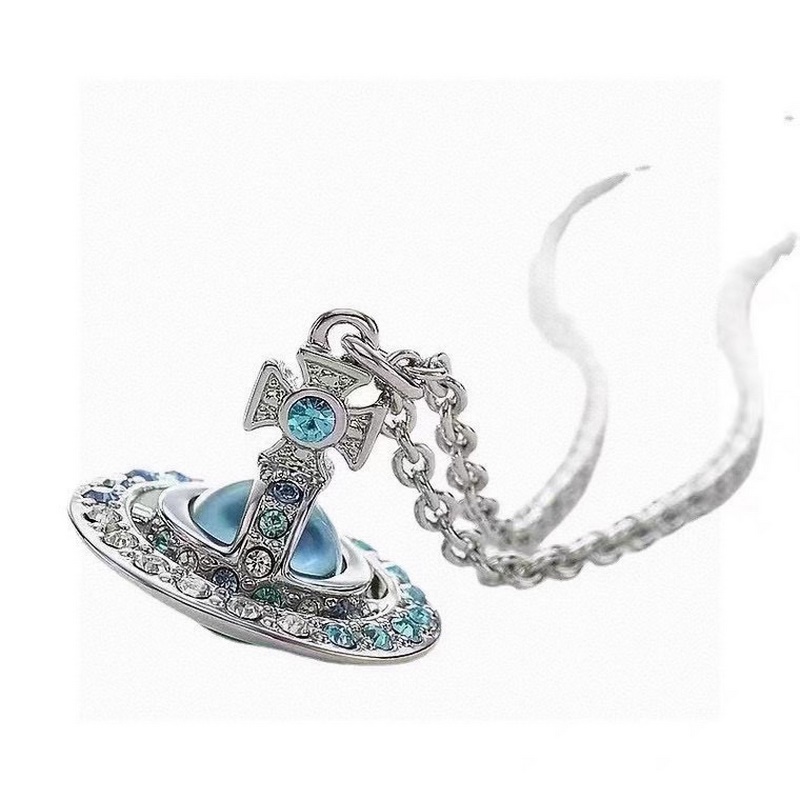 [原單對(duì)版] (配全套包裝) Vivienne Westwood 經(jīng)典大土星項(xiàng)