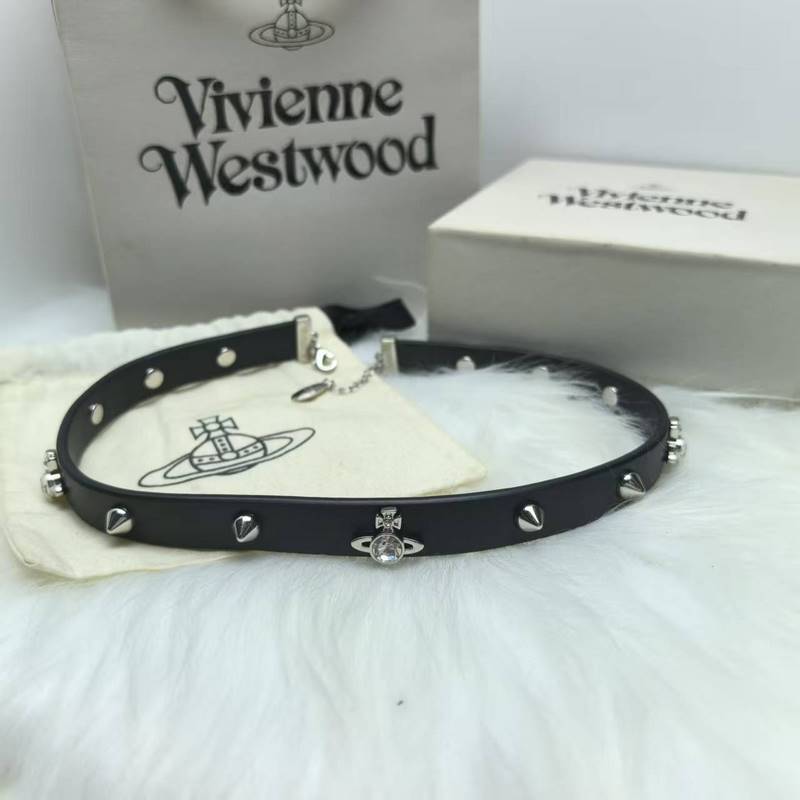 項(xiàng)圈西太後土星鉚釘款朋克皮帶