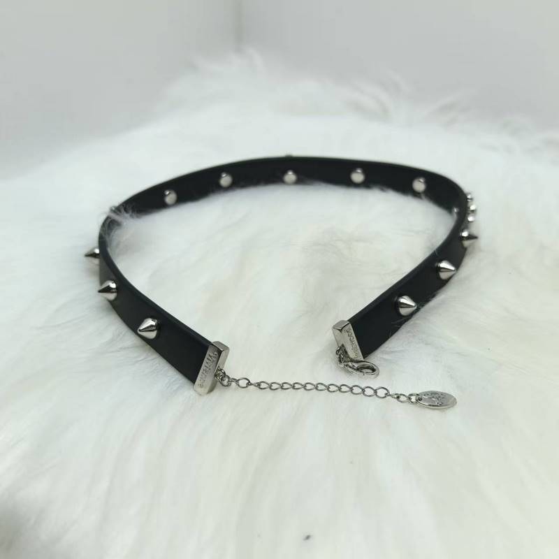 項(xiàng)圈西太後土星鉚釘款朋克皮帶