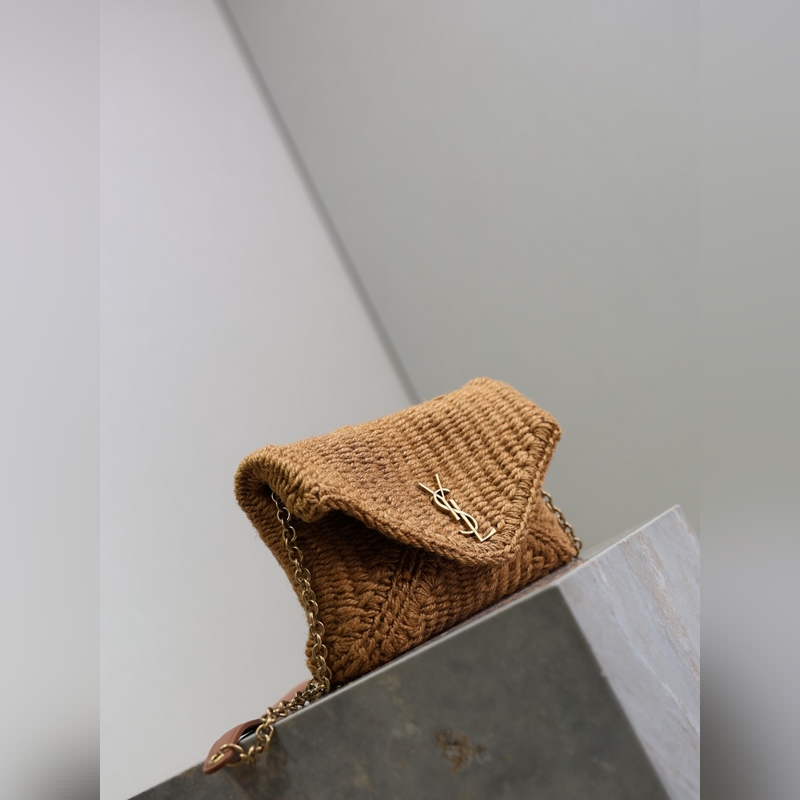 Calypso 麻繩編織鍊條包_ 全新推出一款鍊條手拿包 純手工麻繩編織設計 有