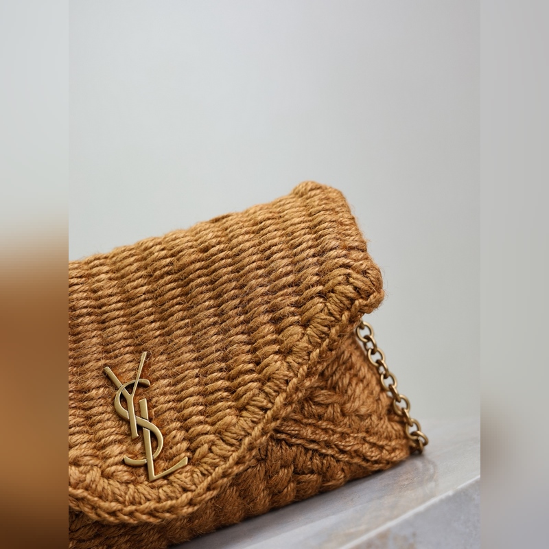 Calypso 麻繩編織鍊條包_ 全新推出一款鍊條手拿包 純手工麻繩編織設計 有