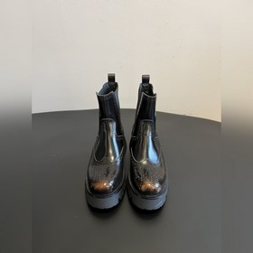 頂級品質 Alexander Wang  25ss 布洛克雕花切爾西靴 将傳