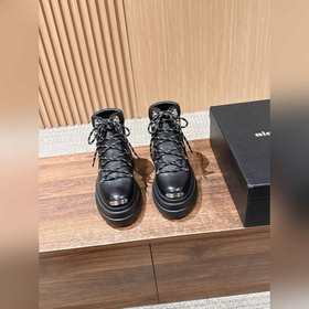 Alexander Wang 亞曆山大王新款系帶 厚底 短靴 馬丁靴 大王這雙