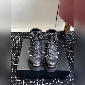 代購級 Alexander Wang 大王25ss新款 系帶 厚底 短靴 馬丁靴