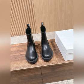 CELINE 思琳2026秋冬款BUMARGARET高筒靴系列短靴系列拼色一腳蹬