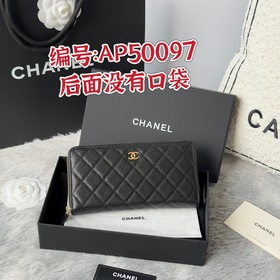 CHANEL 經典cf長款拉鍊包到貨！ 後面沒有口袋 香奶奶經典款 荔枝紋菱格紋
