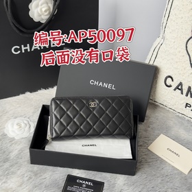 CHANEL 經典cf長款拉鍊包到貨！ 後面沒有口袋 香奶奶經典款 進口小羊皮菱