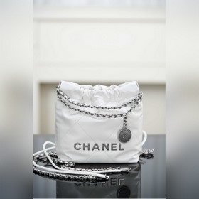 頂級進口原廠皮 所見即所得！ CHANEL 25A新款 22Mini bag