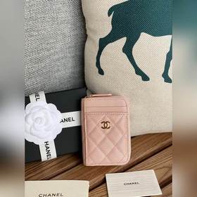 CHANEL 新款小拉鍊零錢包，這款小單拉卡包前幅後幅都增加了卡位！滿足用卡需